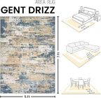 Area Rugs 5x7 Living Room: Large Soft Washable Rug Modern Abstract Anti-Skid - Image 2