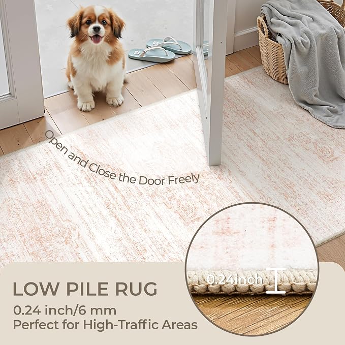 2x12 Runner Rug, Long Hallway Rugs - Image 6