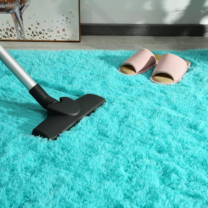 Andecor Soft Fluffy Bedroom Rugs, 4 x 6 Feet Indoor Shaggy Plush Area Rug - Image 6