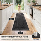 PURRUGS Dirt Trapping Door Mat 24" x 59", Non-Slip/Skid Machine Washable - Image 8