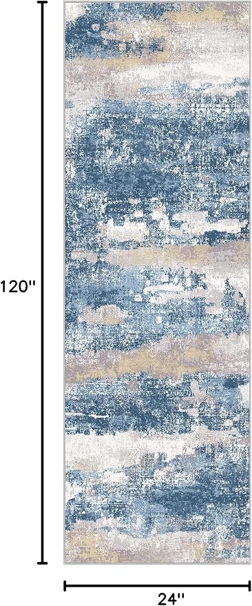 BEIMO Runner Rug for Hallway Kitchen 2x10 Machine Washable Runners Rug for - Image 2