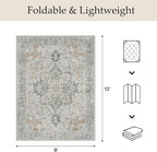 GENIMO Outdoor & Indoor Area Rug 9'x12', Waterproof, Non-Shedding, Easy Cleaning - Image 2