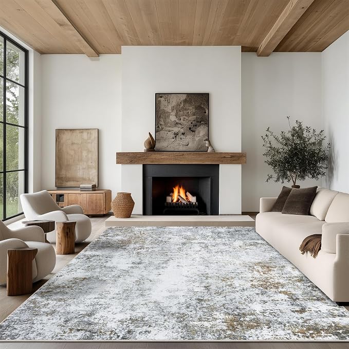 5x7 Area Rug Living Room Rugs by CarpetAddColortoYourLife