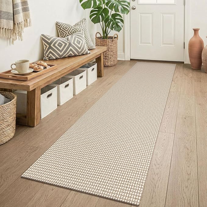 KOZYFLY Runners for Hallways 2x6 ft Washable Kitchen Runner Non Slip Rubber by KOZYFLY