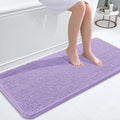 OLANLY Bathroom Runner Rugs 47x20, Soft Absorbent Chenille Bath Rugs, Rubber by OLANLY