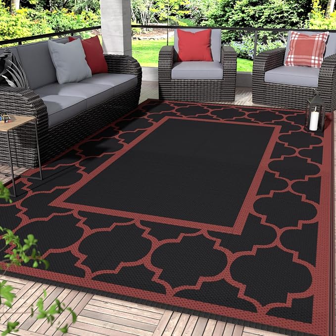 GENIMO 6' x 9' Outdoor Rug Waterproof by GENIMO