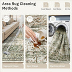 Soalmost Washable Area Rug 8x10, Large Soft Rugs - Image 5