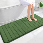 OLANLY Memory Foam Long Bathroom Rugs Runner 59x24, Super Soft Absorbent Bath by OLANLY