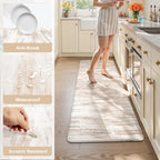 KIMODE Anti Fatigue Mats for Kitchen Floor, Farmhouse Kitchen Runner Rugs - Image 6