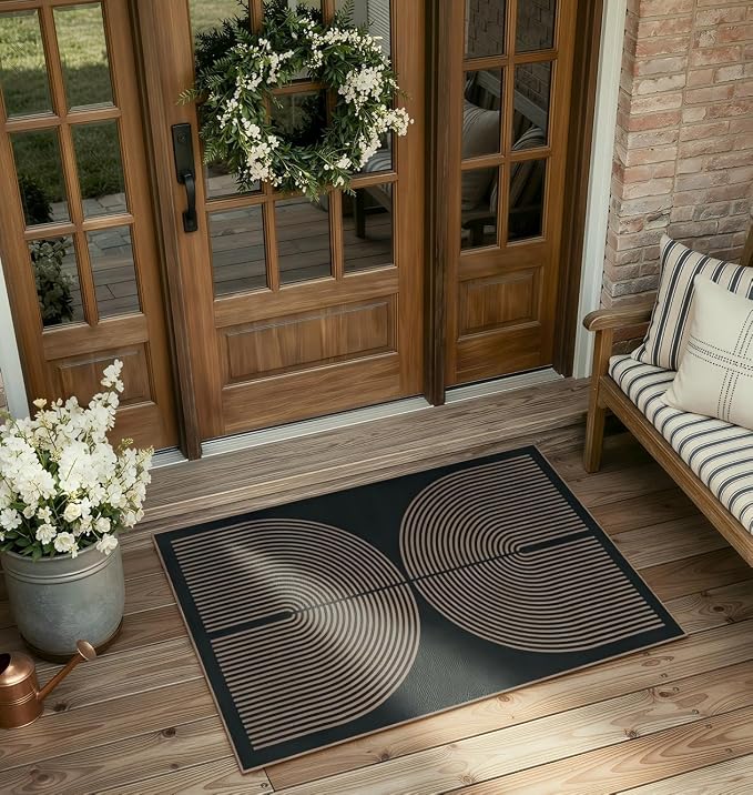 Lahome Enfys Rainbow Outdoor Mats by Lahome