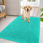 OLANLY Dog Door Mat for Muddy Paws 44x32, Absorbs Moisture and Dirt, Absorbent by OLANLY