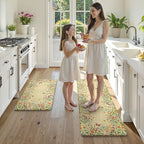 KIMODE Anti Fatigue Mats for Kitchen Floor 17"x47"+17"x29", Cushioned Kitchen - Image 7