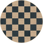 Lahome Checkered Easy Jute Rugs - Image 6