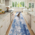 RELEANY Washable Area Rugs 2'6"x14 Non-Slip Modern Abstract Soft by RELEANY