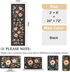 DUKINO 2x6 Runner Rug for Hallway, Washable Kitchen Runner Rug - Image 2