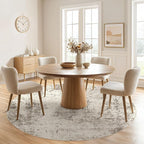 UERMEI 6ft Round Area Rug Living Room Rugs - Image 6