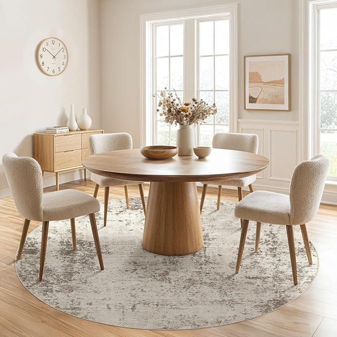 UERMEI 6ft Round Area Rug Living Room Rugs - Image 6