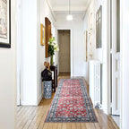 Rugcomf Runner Rug 2'x6' Hallway Rug Washable Boho Soft Area Rug Non-Slip - Image 2
