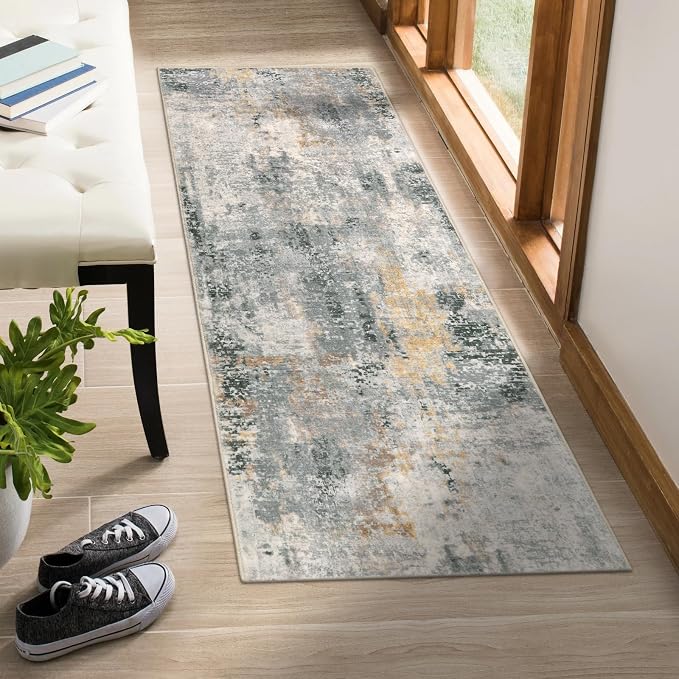 Lahome Modern Abstract Runner Rug - Image 2