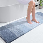 OLANLY Bathroom Runner Rugs Mat 59x17, Extra Soft Absorbent Microfiber Bath Rugs by OLANLY