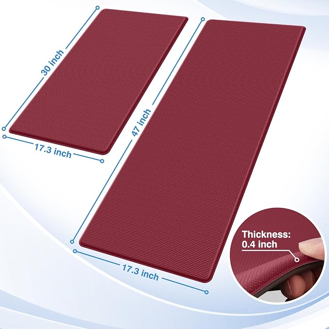 StepRite Kitchen Mats, Cushioned Anti Fatigue Kitchen Mats - Image 2