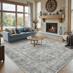 Rugxara 8x10 Area Rugs for Living Room, Large Washable Rug, Non Slip & Low Pile by Rugxara