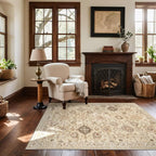 Machine Washable Small Rugs for Entryway: Door Mat Indoor Entrance 4x6 Area Rug by palohom