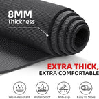 GymCope Extra Large Exercise Mat, Shoe-Friendly, High-Density, Weight Lifting - Image 6