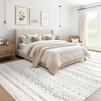 cotiled 7x9 Area Rugs Living Room Rug: Washable Boho Rugs - Image 3