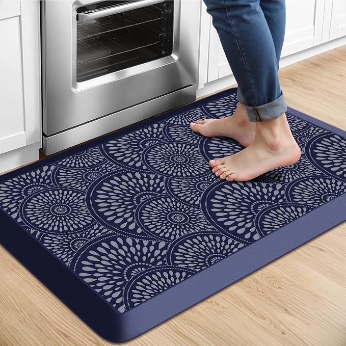 Mattitude 4/5 Inch Kitchen Mat, 17.3x28in Heavy Duty Ergonomic Comfort Foam by Mattitude