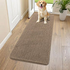 Smiry Dog Door Mat for Muddy Paws 59x24, Absorbent Dirt Trapper, Non-Slip by Smiry