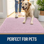 OLANLY Dog Door Mat for Muddy Paws 44x32, Absorbs Moisture and Dirt, Absorbent - Image 6