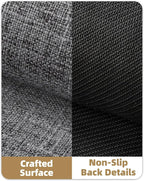 Color&Geometry Ultra Thin Indoor Door Mat 36"x56", Non Slip Rubber Backed Dirt - Image 6