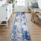 RELEANY Washable Area Rugs 2x9 Non-Slip Modern Abstract Soft - Image 8
