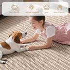 YDKGL 2x5 ft Hallway Runner Rug Boho Woven Washable Long Kitchen Runner Rugs - Image 4