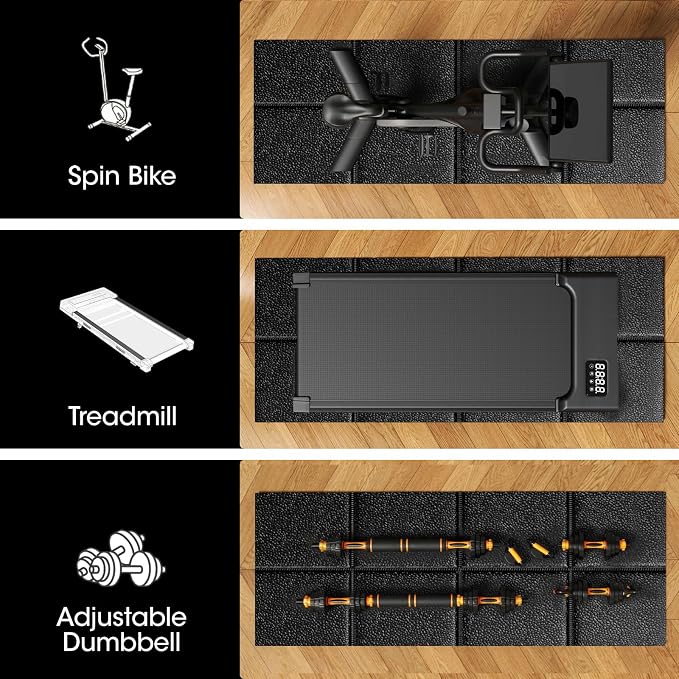 Stepwaver Walking Pad Mat for Carpet, Treadmill Mat for Hardwood Floors - Image 3