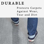 Plastic Carpet Runner 27 x 15 Inch Plastic Area Rug - Image 6