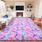 AROGAN 8x10 Feet Soft Rainbow Area Rugs by AROGANAREARUG