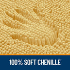 OLANLY Large Bathroom Rugs 45x27, Extra Soft Absorbent Chenille Bath Rugs - Image 3