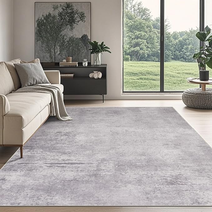 Srugn Washable Rugs 8x10 Area Rugs by Srugn
