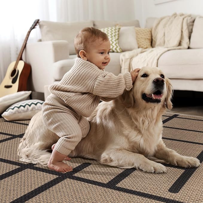 Tangsoo Modern Easy Jute Rug 2x4 Small Rugs - Image 7