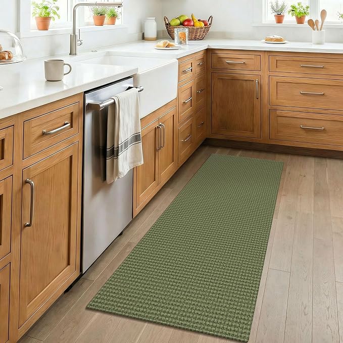 KOZYFLY 2x4 Entry Runner Rug, Small Washable Runners - Image 2
