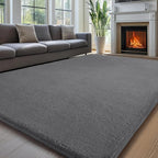 Sour Lemon 10x14 Area Rugs for Living Room, Soft Large Area Rug Fluffy Rugs for by SourLemon
