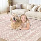 cotiled 5x7 Area Rugs Living Room Rug: Washable Boho Rugs - Image 8