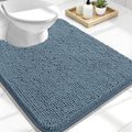 OLANLY Toilet Rugs U-Shaped 24x20, Extra Soft Absorbent Chenille Contour by OLANLY