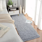 Chicrug Soft 2x10 Runner Rug for Bedroom Living Room Plush Fluffy Rug, Shag - Image 4