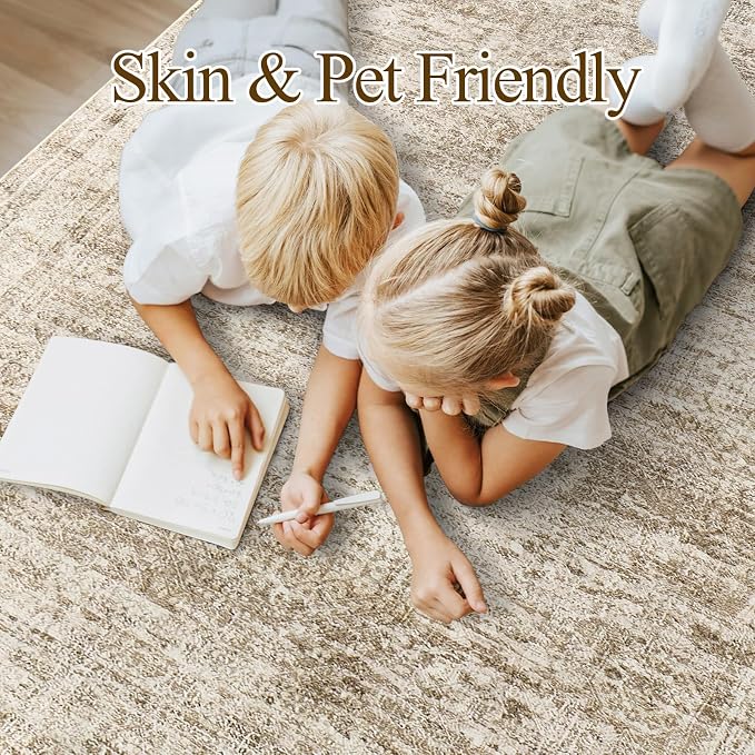 Soalmost Washable Area Rug 8x10, Large Soft Rugs - Image 7