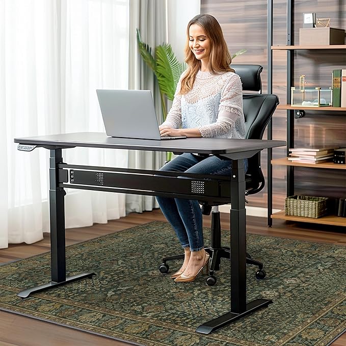 36"x48" Office Chair Mat for Hardwood Tile Floor, Under Desk Carpet Protector - Image 2