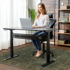 48"x60" Office Chair Mat for Hardwood Tile Floor, Under Desk Carpet Protector - Image 2