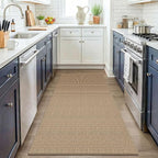KOZYFLY Washable 3x4 Woven Entry Area Rug, Braided Throw Rugs - Image 2